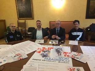 Addesi primo da dx e il sindaco Verrocchio secondo da dx