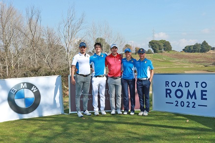 Da sinistra Edoardo Biagi Pietro Bovari Lorenzo Scalise Caterina Don Andrea Romano