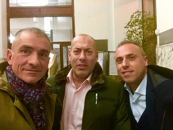 0Foto Andrea Costa con Marco Tarabugi e Umberto Costantini 0Foto Andrea Costa con Marco Tarabugi e Umberto Costantini