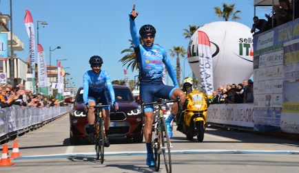 0a0Granfondo Città di Porto SantElpidio 03042018 vittoria Del Prete-Pisani 2