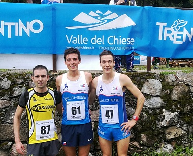 Vender e Filosi con la maglia Valchiese Vender e Filosi con la maglia Valchiese