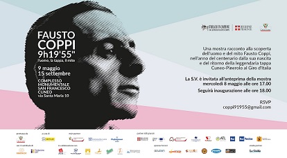 0A0INVITO MOSTRA FAUSTO COPPI LUOMO LA TAPPA IL MITO 0A0INVITO MOSTRA FAUSTO COPPI LUOMO LA TAPPA IL MITO