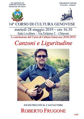 0a0Associazione Culturale O Castello - Canzoni e Liguritudine - incontro con il cantautore Roberto Frugone