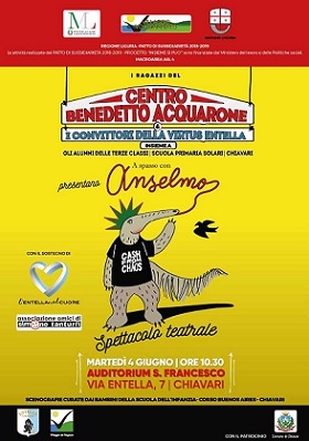 0a0Spettacolo A spasso con Anselmo - Locandina 2019 0a0Spettacolo A spasso con Anselmo - Locandina 2019