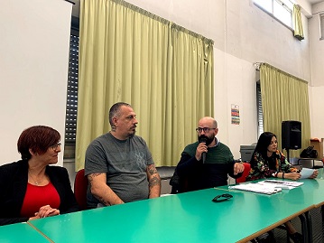0a0da sx Cristina Sanna Moreno Marchetti lo psicologo Andrea Pira e Oriana Pistidda