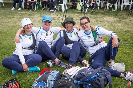 Chiara Rebagliati il coach Natalia Valeeva Tanya Giaccheri ed Elena Tonetta in finale per loro ricurvo alla coppa del mondo di Berlino. Le prime tre saranno presenti allUniversiade Chiara Rebagliati il coach Natalia Valeeva Tanya Giaccheri ed Elena Tonetta in finale per loro ricurvo alla coppa del mondo di Berlino. Le prime tre saranno presenti allUniversiade