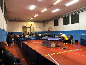 0a0La gara di A2 tra Tennistavolo Norbello e Alfieri di Romagna