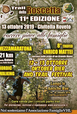 0a0Trail della Roscetta 13102019 locandina 0a0Trail della Roscetta 13102019 locandina