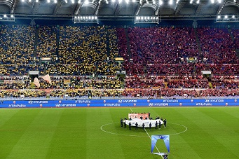 Hyundai TifoPulito Coreografia AS Roma Hyundai TifoPulito Coreografia AS Roma