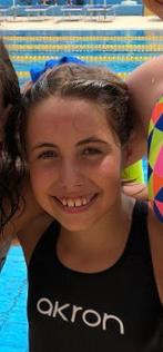 la giovane atleta Francesca Caddeo OlbiaNuoto la giovane atleta Francesca Caddeo OlbiaNuoto