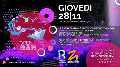 0a0open bar 28 novembre 2019 0a0open bar 28 novembre 2019