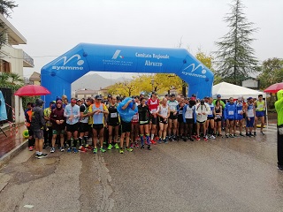 Trofeo Castelnuovo Vomano 17112019 partenza Trofeo Castelnuovo Vomano 17112019 partenza