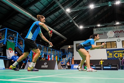 Badminton: Decathlon Perfly Italian International 2019. Doppio accesso al tabellone principale per Bailetti Bailetti Corsini