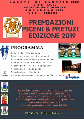 0a0aCriterium PiceniPretuzi premiazione stagione 2019