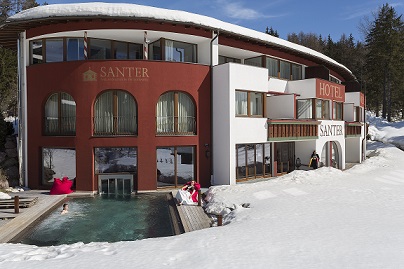 0a0aRomantik Hotel Santer - Piscina esterna inverno 2 0a0aRomantik Hotel Santer - Piscina esterna inverno 2