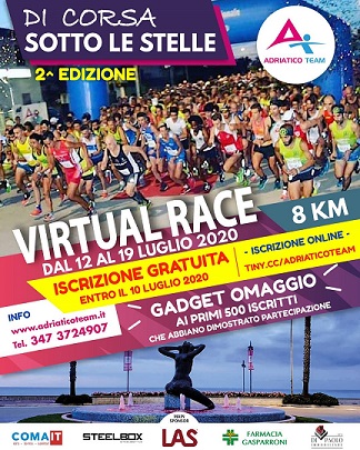 0a0aVirtual Race Di Corsa Sotto le Stelle 04072020 locandina 0a0aVirtual Race Di Corsa Sotto le Stelle 04072020 locandina