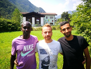 0a0aaaaLugandese Simon Rugut Kipngetich Marco Casari e Marco Salami PH NICER Trento 1 0a0aaaaLugandese Simon Rugut Kipngetich Marco Casari e Marco Salami PH NICER Trento 1
