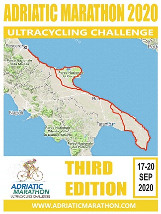 0a0aaaAdriatic Marathon Ultracycling 2020 percorso 1200 km 4