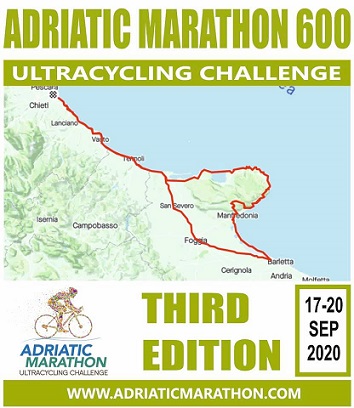 0a0aaaAdriatic Marathon Ultracycling 2020 percorso 600 km 2