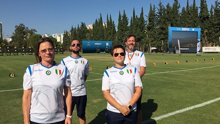 0a0aaaLucilla Boari e Alessandro Paoli con i coach Natalia Valeeva e Matteo Bisiani