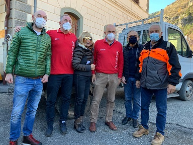 0a0aaaaDelegazione italiana accolta a Tenda dal primo cittadino J.P. Vassallo 2