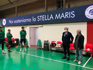 0a0aaaaArno Volley . Presidenti e la scritta 0a0aaaaArno Volley . Presidenti e la scritta
