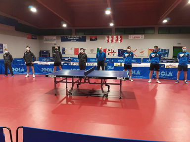 0a0aaaaaaaAl Palatennistavolo di Cagliari si sono affrontate Marcozzi e Cus Torino