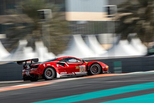 Rovera Ferrari AbuDhabi4Hours action1