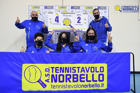 TennTav Norbprima vittoria in campionato 2021 (Foto Gianluca Laconi)