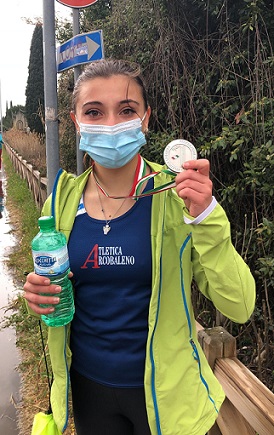 Lucrezia Mancino argento arcobalenosv
