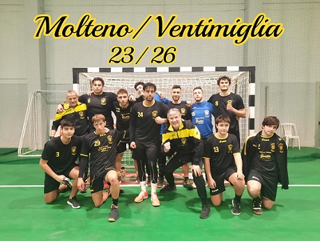 Pallamano Ventimiglia a Molteno
