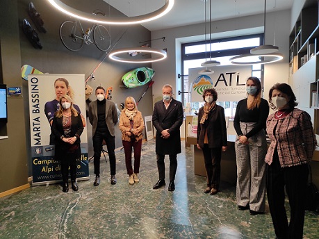 Relatori conferenza Turista nella tua tua città Atl Cuneo