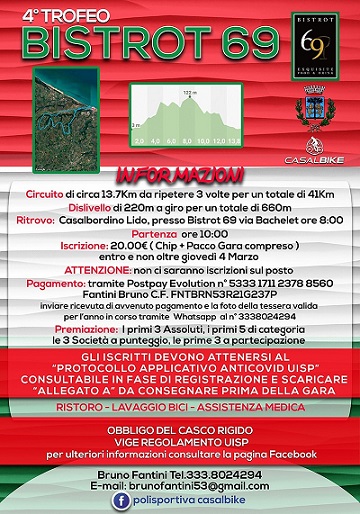 Trofeo Bistrot 69_07032021 locandina