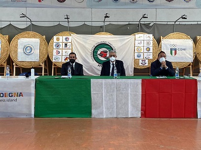 da sx Spanu, Scarzella e Tolu