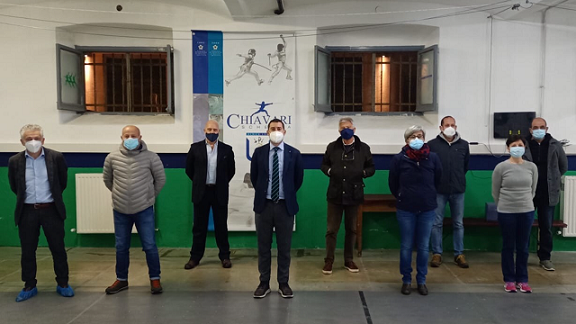 nuovo consiglio direttivo della Chiavari Scherma