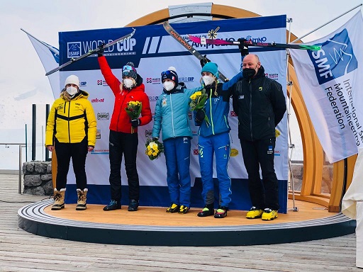vertical race ismf donne madonna di campiglio