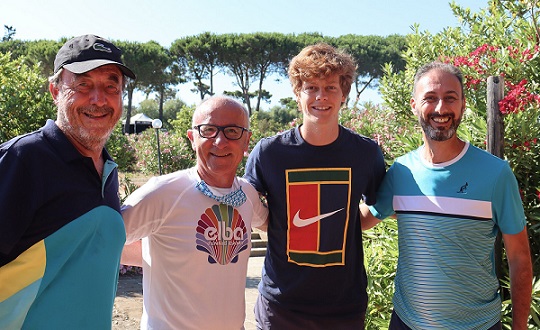 Jannik Sinner _ Riccardo Piatti Elba
