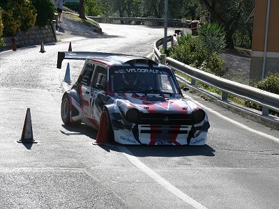 La A112 motorizzata Kawasaki di Luca Veldorale