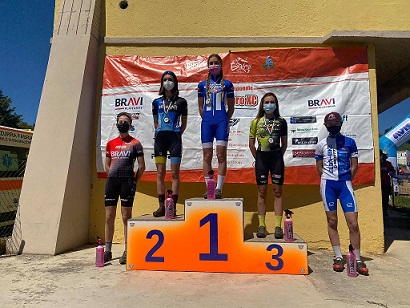Santoporo XC 27042021 podio allieve donne 1°anno