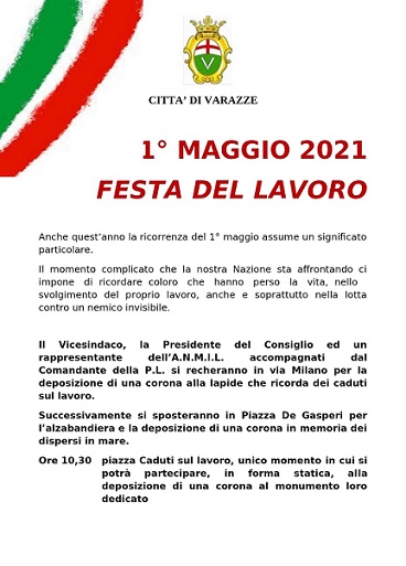 Varazze.1.05.2021.festa-del-lavoro