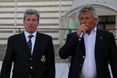 da sin. Oscar Tabor e Marco Bollesan
