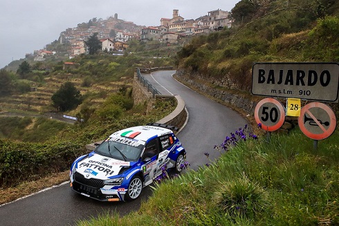 Thomas Paperini,Simone Fruini(Skoda Fabia R5 EVO #21, Art Motosport 2.0)