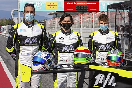 1AIM Villorba Corse drivers Barcelona elms2021