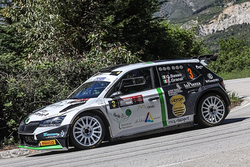 Giandomenico Basso, Lorenzo Granai (Skoda Fabia Evo R5 #3, Movisport Ssdrl)