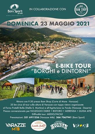 Ebike-tour-Borghi-e dintorni-di-Varazze.23.05.2021