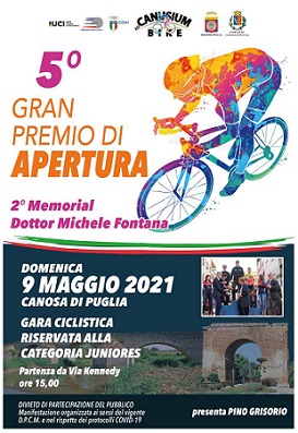 GP Apertura Canosa 09052021 locandina