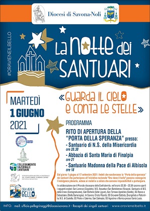 Martedì.1.06.2021.arriva_La-Notte-dei-santuari-loc-Diocesi-Savona-Noli