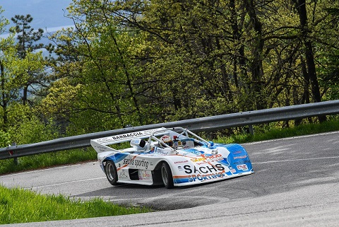 Salvatore Riolo (Equipe Stenger ES 861, CST Sport, #5) 14^ Scarperia - Giogo