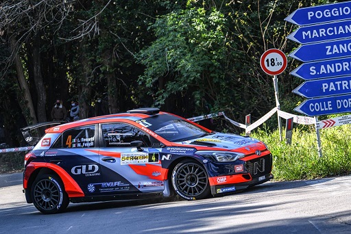 4 Luca Rossetti, Manuel Fenoli(Hyundai i20 #4)