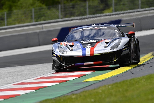 Rovera Ferrari488 action RedBullRing2021